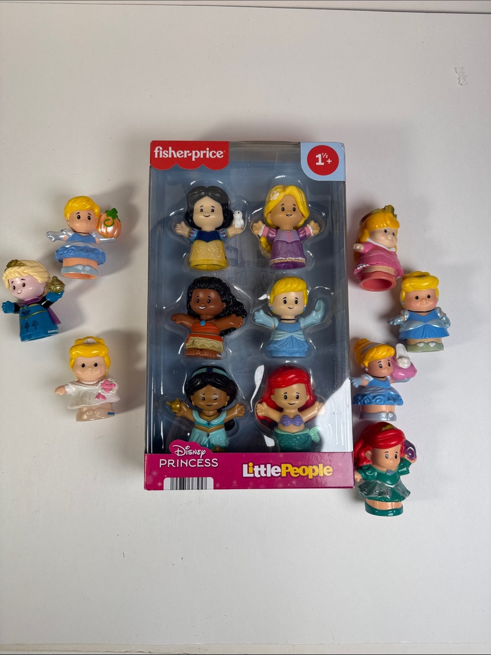 Fisher Price Little People princess Cinderella Ariel figures